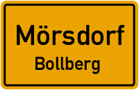 Kirchgasse in MörsdorfBollberg