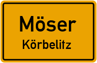 Burgenser Weg in MöserKörbelitz