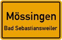 Rostocker Straße in MössingenBad Sebastiansweiler