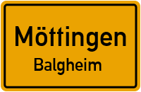 Mühlstraße in MöttingenBalgheim