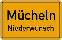 Merseburger Straße in MüchelnNiederwünsch