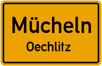 Kirchplatz in MüchelnOechlitz