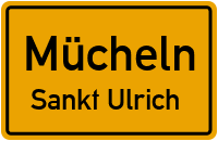 Ernst Thälmann Straße in MüchelnSankt Ulrich