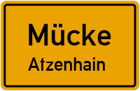 Straßenverzeichnis Mücke Atzenhain