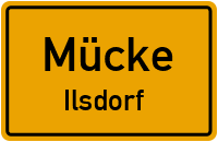 Mückener Straße in MückeIlsdorf