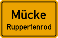 Hindenburgstraße in MückeRuppertenrod
