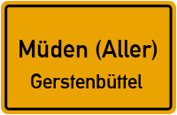 Landstraße in Müden (Aller)Gerstenbüttel
