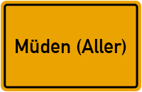 Müden (Aller) in Niedersachsen