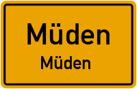 Lärchenweg in MüdenMüden