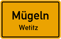 Wetitzweg in MügelnWetitz