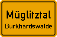 Burkhardswalder Straße in MüglitztalBurkhardswalde