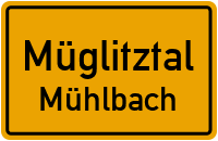 Roter Weg in MüglitztalMühlbach