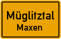 Maxener Straße in 01809 Müglitztal (Maxen)