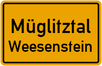 Schulstraße in MüglitztalWeesenstein