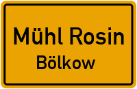 Koitendorfer Landweg in Mühl RosinBölkow