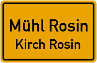 Alter Postweg in Mühl RosinKirch Rosin