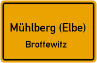 Koßdorfer Straße in Mühlberg (Elbe)Brottewitz