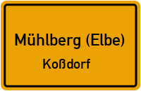 Flugplatzstraße in Mühlberg (Elbe)Koßdorf