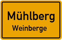 Gartenweg in MühlbergWeinberge