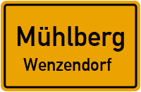 Bönitzer Straße in MühlbergWenzendorf