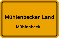 Hauptstraße in Mühlenbecker LandMühlenbeck