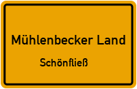 Bieselheider Weg in Mühlenbecker LandSchönfließ