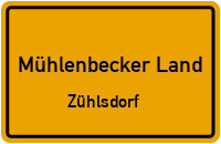 Grenzstraße in Mühlenbecker LandZühlsdorf