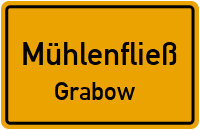 Bergstraße in MühlenfließGrabow