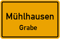 Mühlgasse in MühlhausenGrabe