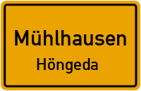 Mühlenweg in MühlhausenHöngeda