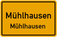 Burgstraße in MühlhausenMühlhausen