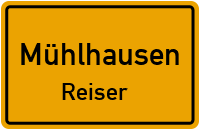 Mühlstraße in MühlhausenReiser