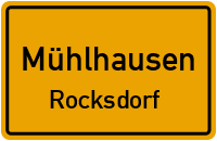 Marktweg in MühlhausenRocksdorf