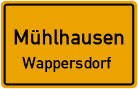 Schloßstraße in MühlhausenWappersdorf