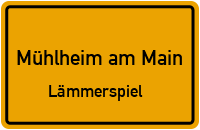 Offenbacher Weg in 63165 Mühlheim am Main (Lämmerspiel)