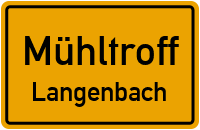 Vogtlandstraße in MühltroffLangenbach