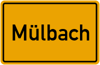 Mühlenweg in Mülbach