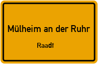 Riemelsbeck in Mülheim an der RuhrRaadt