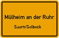 Kölner Straße in Mülheim an der RuhrSaarn/Selbeck
