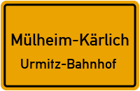 Landstraße in Mülheim-KärlichUrmitz-Bahnhof