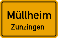 Kirchgässle in MüllheimZunzingen