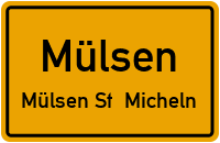 Privatweg in MülsenMülsen St. Micheln