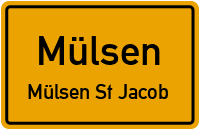 Kirchgasse in MülsenMülsen St Jacob