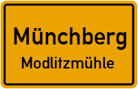 Modlitzmühle in MünchbergModlitzmühle