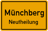 Straßenverzeichnis Münchberg Neutheilung