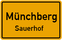 Straßenverzeichnis Münchberg Sauerhof