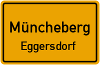 Hauptstraße in MünchebergEggersdorf