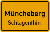 Eberswalder Chaussee in MünchebergSchlagenthin
