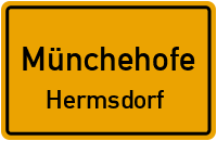 Friedhofsweg in MünchehofeHermsdorf
