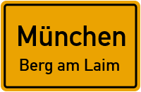 Straßenverzeichnis München Berg am Laim